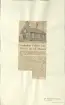 Skansen. Byggnader. Folkets hus. Tidningsklipp ur Nya Wermlands-Tidningen 23 november 1963.