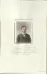 Skansen. Byggnader. Folkets hus. Porträtt av Albin Håkansson (född 1884), järnsynare vid Munkfors bruk. Bodde i Gersheden ca år 1900-1915.