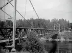 Fackverksbro förmodligen vid Laxön.