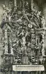Rosenkransaltaret i kyrkobyggnaden St. Nikolaus Münster, Überlingen, Tyskland (enligt text i album).