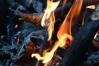 Flammer i bål