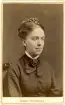 Ester Queckfeldt gift Broström, omkring 1873-1893, moster till Hedvig Ulfsparre.