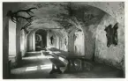 Brevkort med interiören i Altes schloss Meersburg, Meersburg, Tyskland.