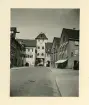 Gamla hus i Meersburg, Tyskland (enligt text i album).