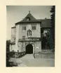 Ingången till Meersburg slott, Meersburg, Tyskland (enligt text i album).