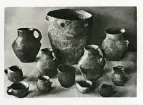 Lerkärl (originalfynd från Pålbyggnadsmuseet) vid Pfalbaumuseum, Unteruhldingen, Tyskland.