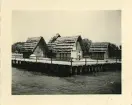 Pålbyggnader vid Pfalbaumuseum, Unteruhldingen, Tyskland (enligt text i album).