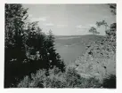 Utsikt från slottsruinen Alt-bodman, Tyskland (enligt text i album).
