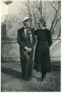 Studentexamen 18/5 1940, Gävle. Bengt Hultin t.v. (enligt text i album).