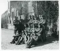Luckan, 1940-41. V-H. Stående: Matz, Waldenström, Åsander, Ljungberg, Åsbrink, Lindholm, Björner, P. Nordström. Sittande: Blomkvist, Lundström, Örholm, (?). På backen: Almgren, Danja Fredenberg, Bengt Hultin, Rosenlind (enligt text i album och baksida kort).