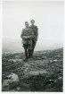 12832 Nilsson, 7912 Hultin på fjällmassivet Skarvarnas topp, Härjedalen, 14 juni 1942. (enligt text i album och baksida kort).