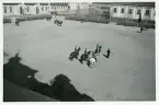 Rekryterinran på A 4 i Östersund, överste Hamilton, 30.4.1941 (enligt text i album och baksida kort).