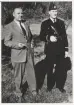 Landsfiskal Folke Wallin, Gårdsby, Norrvidinge härad, och poliskonstapel Erik Ström, ca 1963.